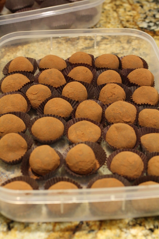 Friday Night Rolling Brigadeiros