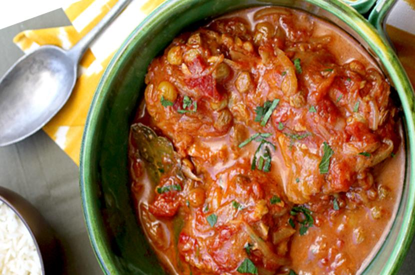 A Chicken in a Portuguese Pot