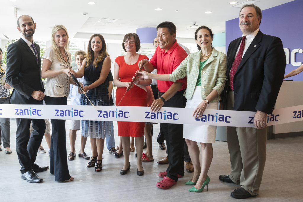 Celebrating the opening of their Westport campus