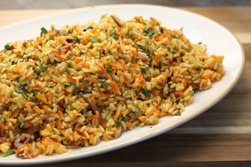 Jeweled Rice With Carrots
