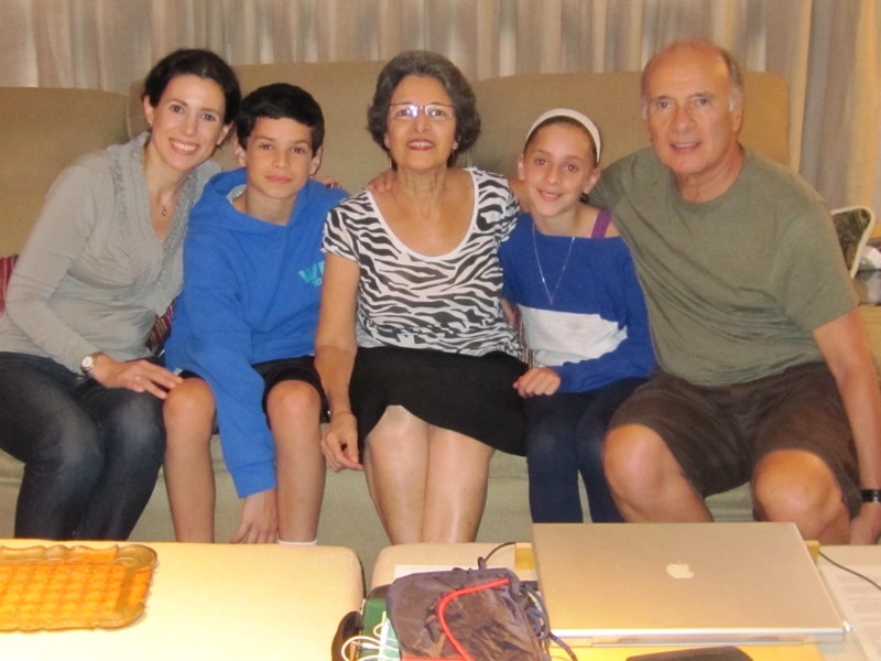 Latin Jewish Family in Brazil