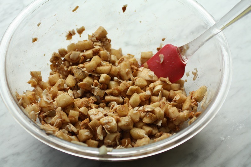 Mixing Brazilian Haroset for Passover